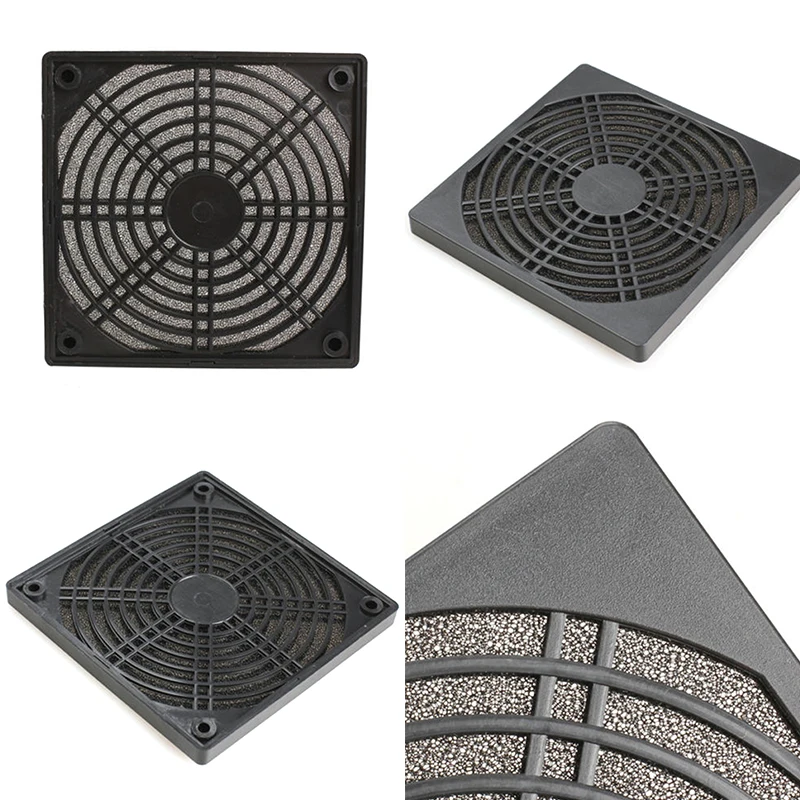 120mm Dustproof Case Fan Dust Filter Guard Grill Protector Cover PC Computer