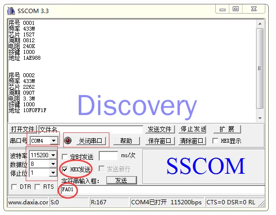 Décodeur de télécommande 2262/1527, décodage, Module de réception, télécommande, réception, sortie de Port série