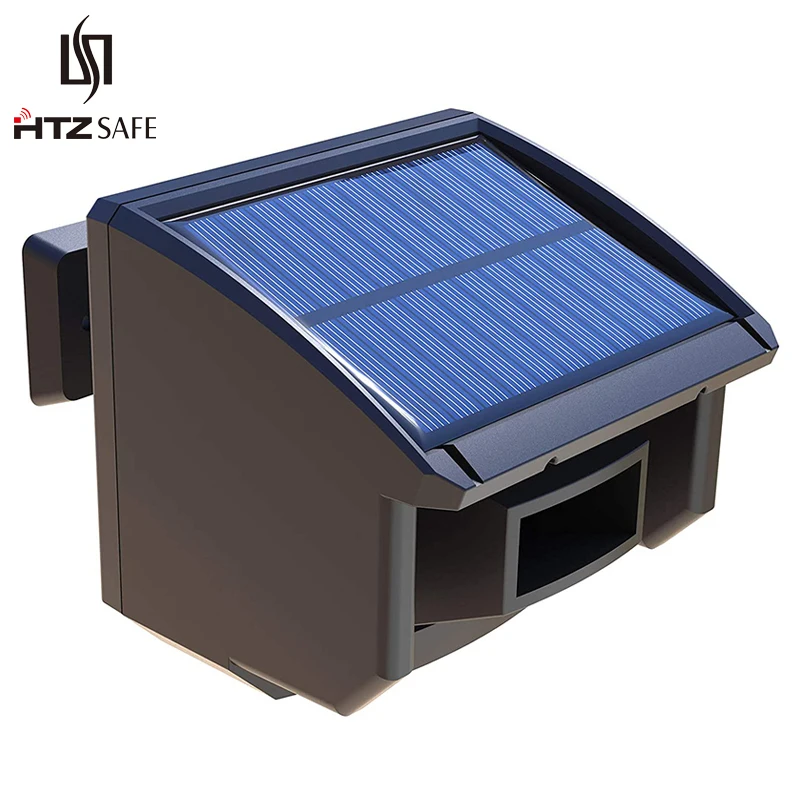 Extra Solar Wireless Motion Sensor/Detector - 400 Meters Wireless Transmission Range - 15 Meters Sensor Detection Range