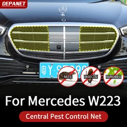 Insect net for Mercedes w223 S series class 2021 ~2026 benz s w223 covers trim S400 S450 S550 amg supplies accessories