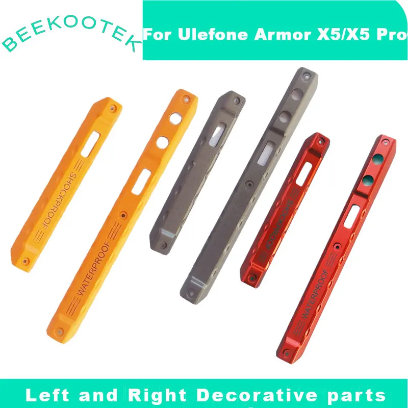 New Original Ulefone Armor X5/X5 Pro Left and Right Side Decoration parts Frame Plastic Body For Ulefone Armor X5 Mobile Phone