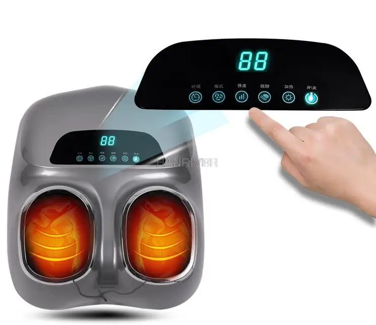 

220V Shiatsu Foot Massage Machine Household Roller Airbag Electric Full Foot Massager Parents Foot Massager And Heater