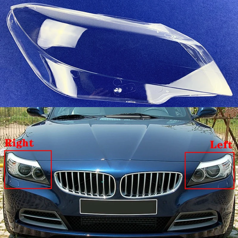 

For BMW Z4 E89 2009-2013 Lampshade Lampcover Car Front Headlight Cover Headlamp Head Lamp light Covers glass Lens Shell Caps