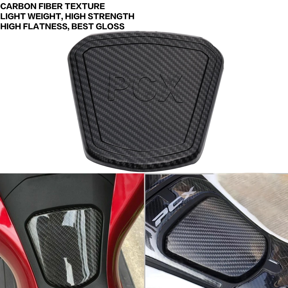 FOR HONDA PCX150 PCX 150 PCX-150 2019-2023 Motorcycle Accessories Carbon Fiber Pattern Fuel Tank Cap Fuel Gas Oil Tank Cap Cover