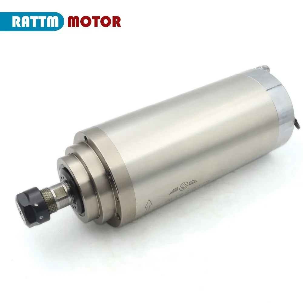 Imagem -03 - Eixo Refrigerado a Água 3kw Er20 12a 220v 100x220 mm 24000rpm para Roteador Cnc Fresagem