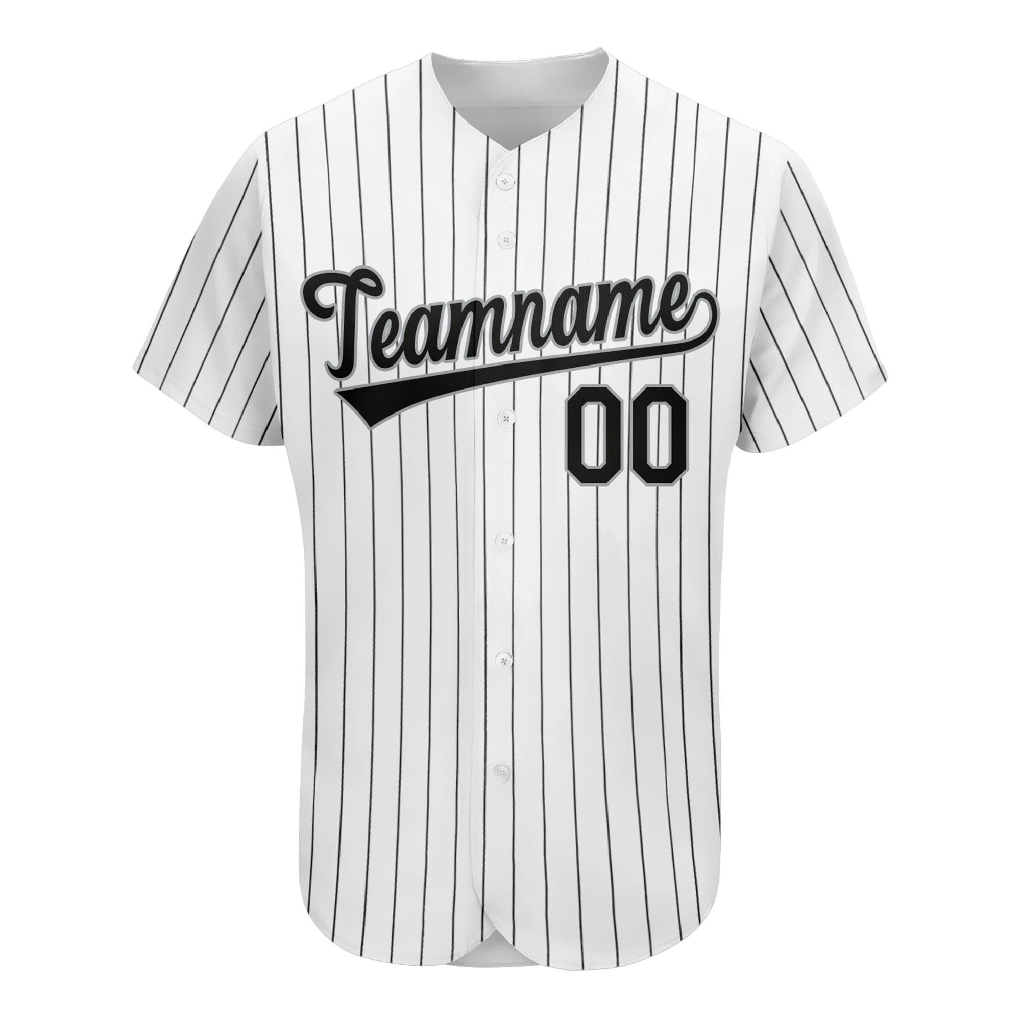 Personalized Customize Baseball Jersey Sewing Button Shirt Design Embroidery Team Name and Number Suitable for Men/Women/Child