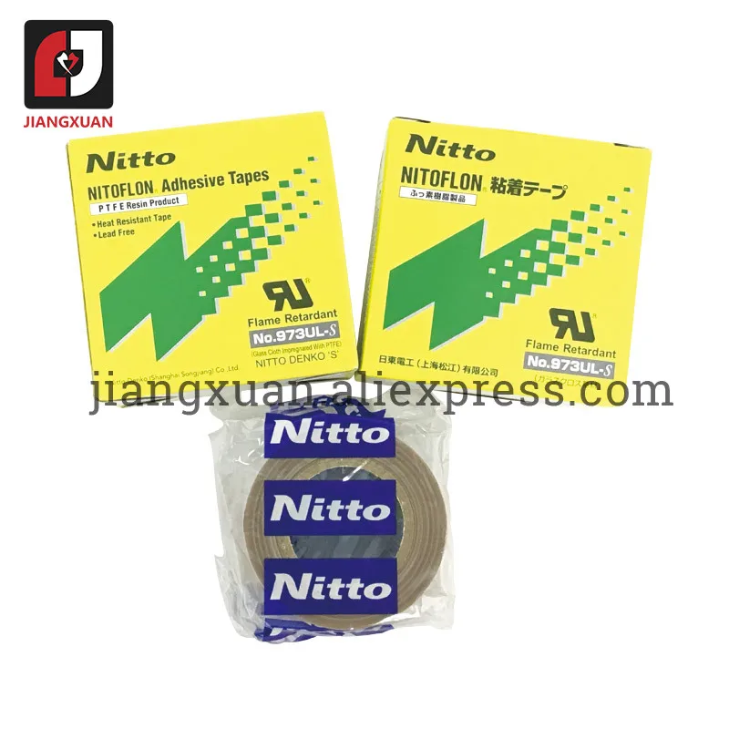 Imagem -04 - Japão Nitto Denko Ptfe Fita de Fibra de Vidro Nitoflon Peças 973ul-s