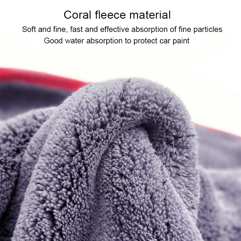 Car Detailing 90x60cm Car Wash Cloth Microfiber Towel Car Cleaning 900GSM Rag for Cars Thick Microfiber for Car Care Kitchen