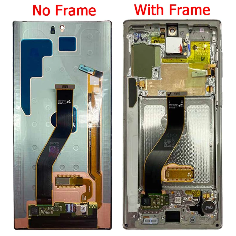 Imagem -02 - Tela de Toque Lcd com Moldura N975f Samsung Nota 10 Plus Sm-n975f N970f N9700