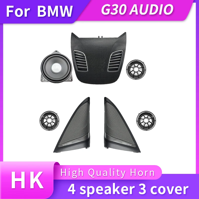 NONE Auto lautsprecher für BMW G30 G31 Plug & Play Cent Lautsprecher tür Lautsprecher Sitz Subwoofer Upgrade Horn HK Cover Power DSP-Verstärker 3