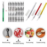 40pcs #11 Blades Stainless Steel Engraving Knife Blades Metal Blade Wood Carving Knife Blade Replacement Surgical Scalpel Craft