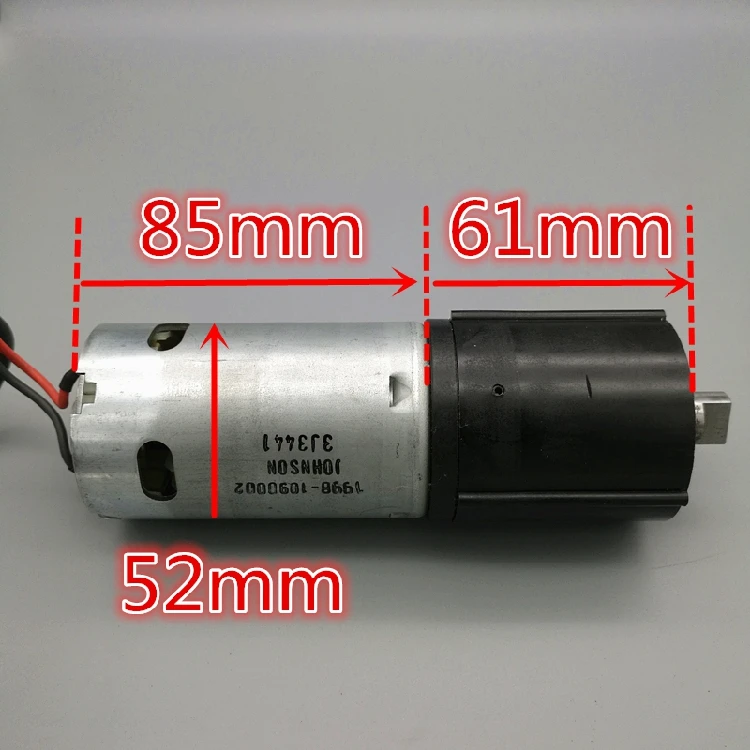 Motore riduttore 12V24V Motoriduttore epicicloidale DC/attrezzatura meccanica/strumento di precisione/alimentatore ausiliario fai da te