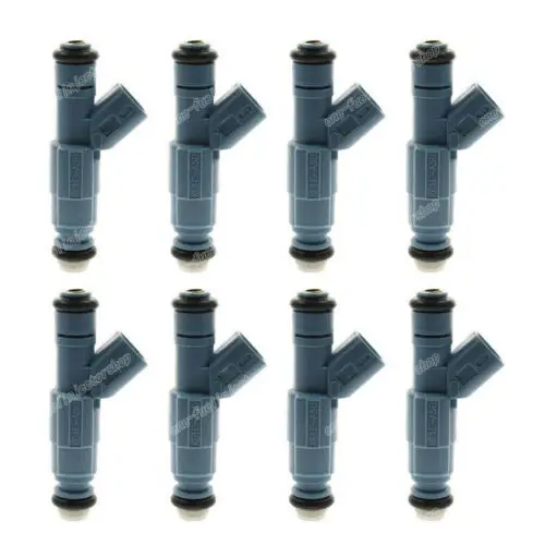 8pcs Fuel Injectors Set Flow Matched For Dodge Dakota Jeep Grand Cherokee 4.7L V8