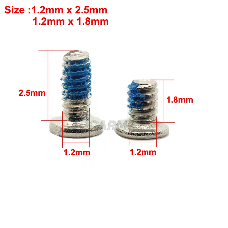 Aocarmo 100Pcs For Huawei P30 Pro /P30 Lite Vibrator Screw Inside Motherboard Middle Frame Bolts Screws Replacement Repair Parts