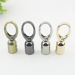 Metal Buckles para Bolsa, Bag Hanger, Connector Cap, Fecho Strap, Stopper Cord, Snap Hooks, Hardware Acessório, 6,2x1,5 cm, 5pcs