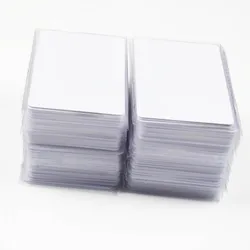 100Pcs/Lot 13.56Mhz Contactless IC Cards White PVC Attendance NFC Access Control Card Card