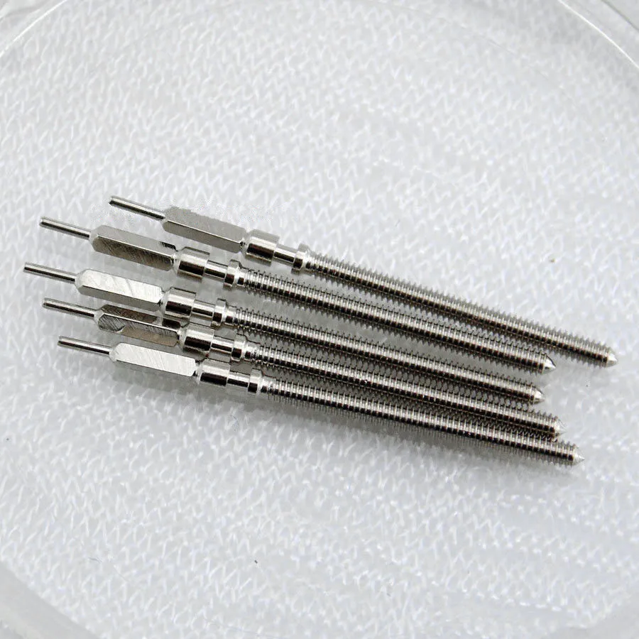 For ETA 6497 6498 Seagull ST36 Movement Replacement Watch Winding Stem- 5Pcs Lot