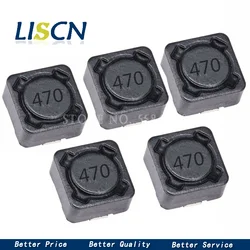 10PCS Power Inductance 47UH 12*12*7mm 12*12*7 CD127R 470 Shielded inductor SMD power inductor