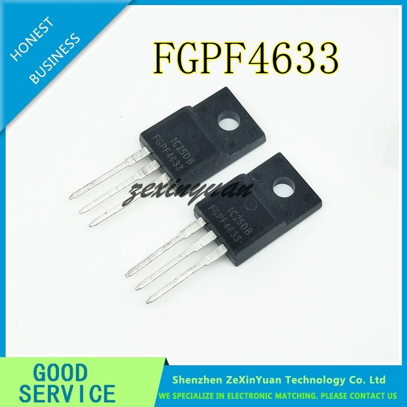 

10PCS/LOT FGPF4633 FGPF 4633 TO-220F