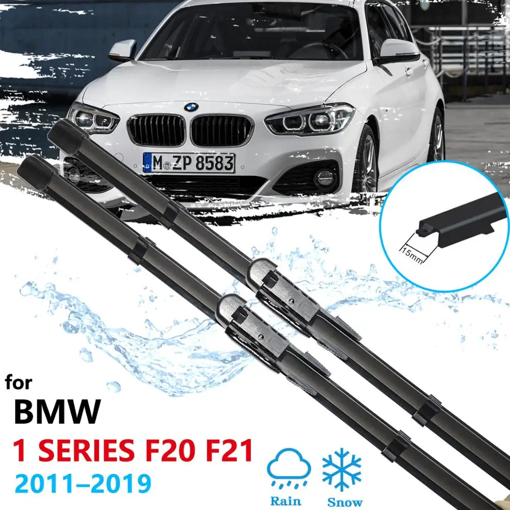 Car Wiper Blades for BMW 1 Series F20 F21 2011~2019 Windshield Wipers 114i 116i 118i 120i 125i M135i M140i 116d 118d 125d 2018