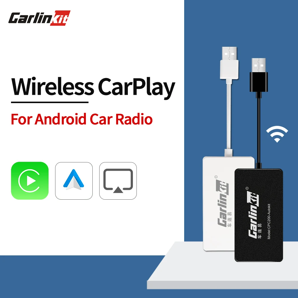 Carlinkit Car Play USB Smart Link Apple CarPlay Dongle Mini USB Android Auto For Android Navigation Player AriPlay Map Music