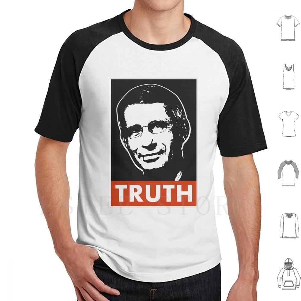 Fauci Truth T Shirt Cotton Men DIY Print Dr Fauci Fauci Fauci Truth Hope Nurse Healthy 2020