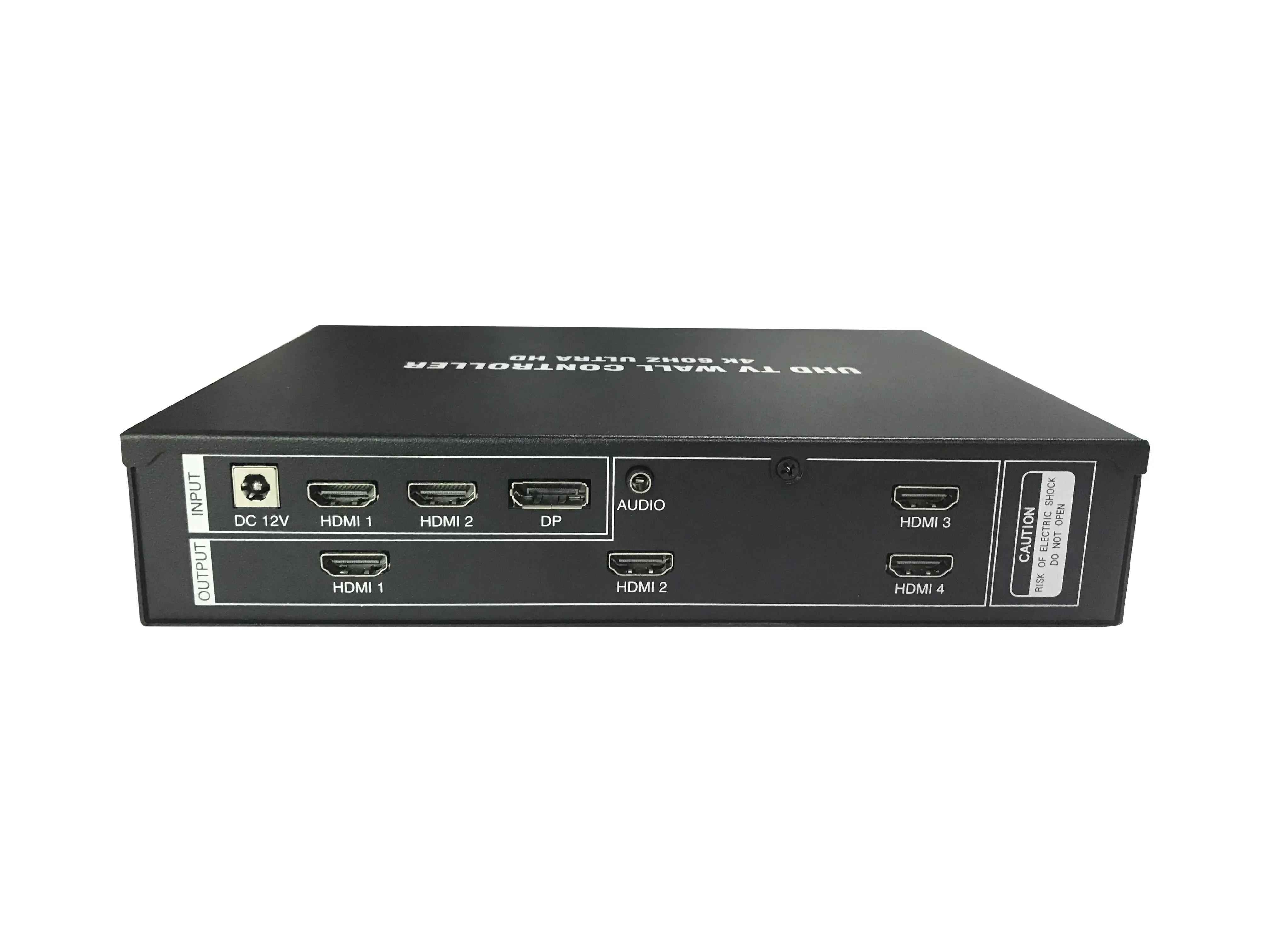 4K video wall controller HDMI DP input HDMI output remote button control 2x2 video wall controller