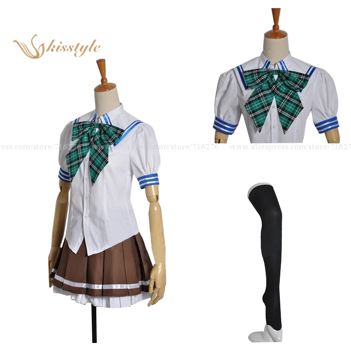 Kisstyle Fashion Magical Warfare Mui Aiba Pleiades Magic School Uniform Cosplay Costume,,Customized Accepted