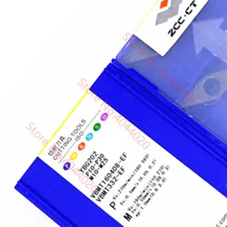 ZCC.CT VBMT110302 VBMT110304 VBMT110308 VBMT160404 VBMT160408-EM EF YBG202 YBG205 초경 인서트 VBMT 인서트