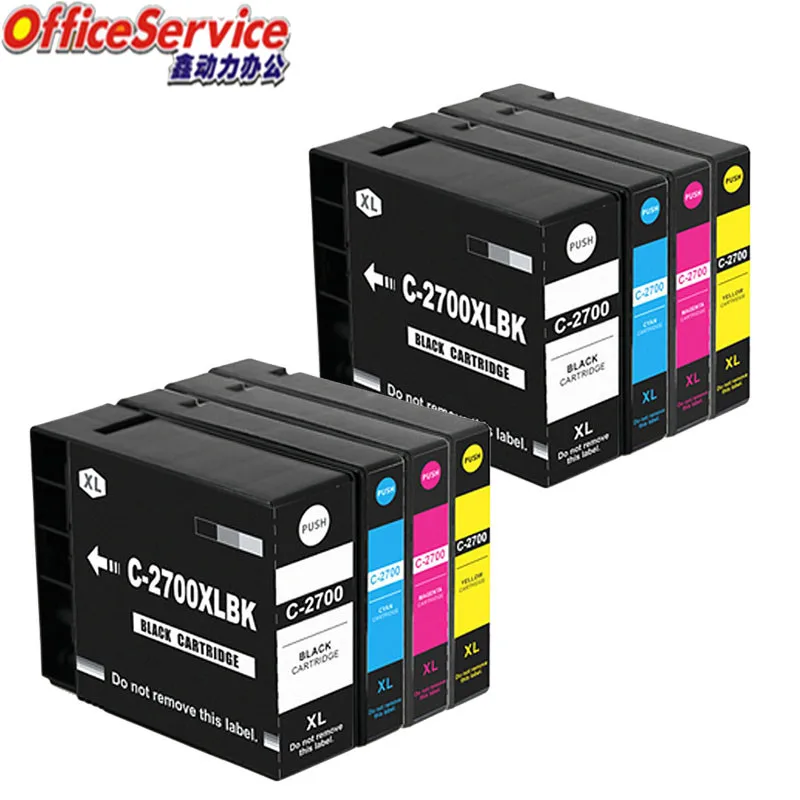 PGI-2700 pgi2700 2700XL ink Cartridge Compatible For Canon MAXIFY IB4070 iB4170 MB5070 MB5170 MB5370 MB5470 inkjet printer - Image 6