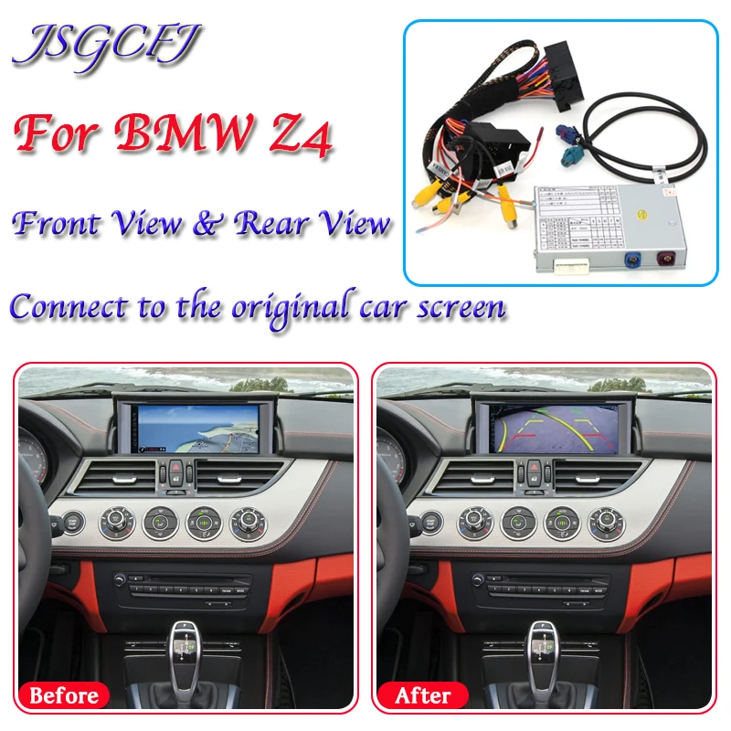 

For BMW Z4 E85 E86 E89 G29 2006~2021 CIC NBT EVO System Interface Adapter Original Car Screen Upgrade Rear View Camera Decoder