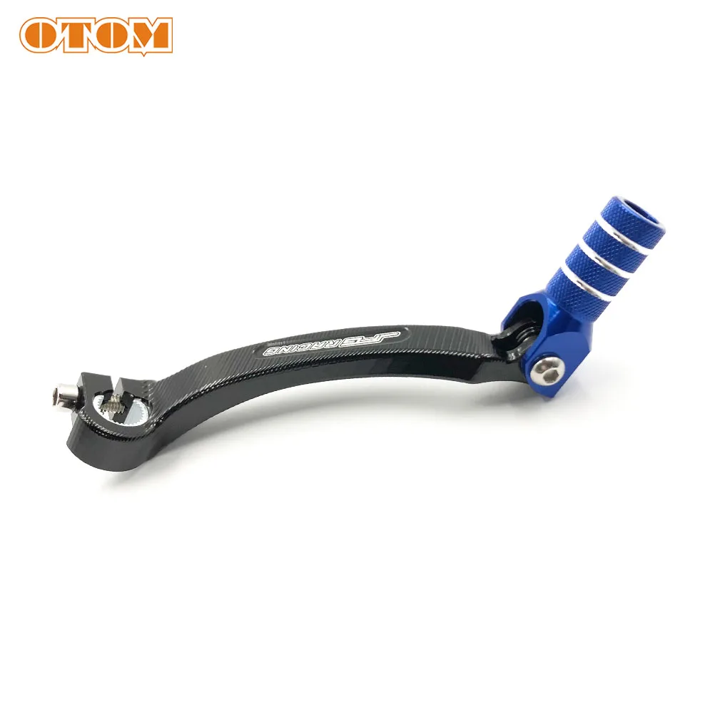 OTOM Off-Road Motorcycle CNC Gear Shift Shaft aluminium składane ramię pedał dźwignia zmiany biegów dla YAMAHA YZF YZ250F YZ450F 2014-2016