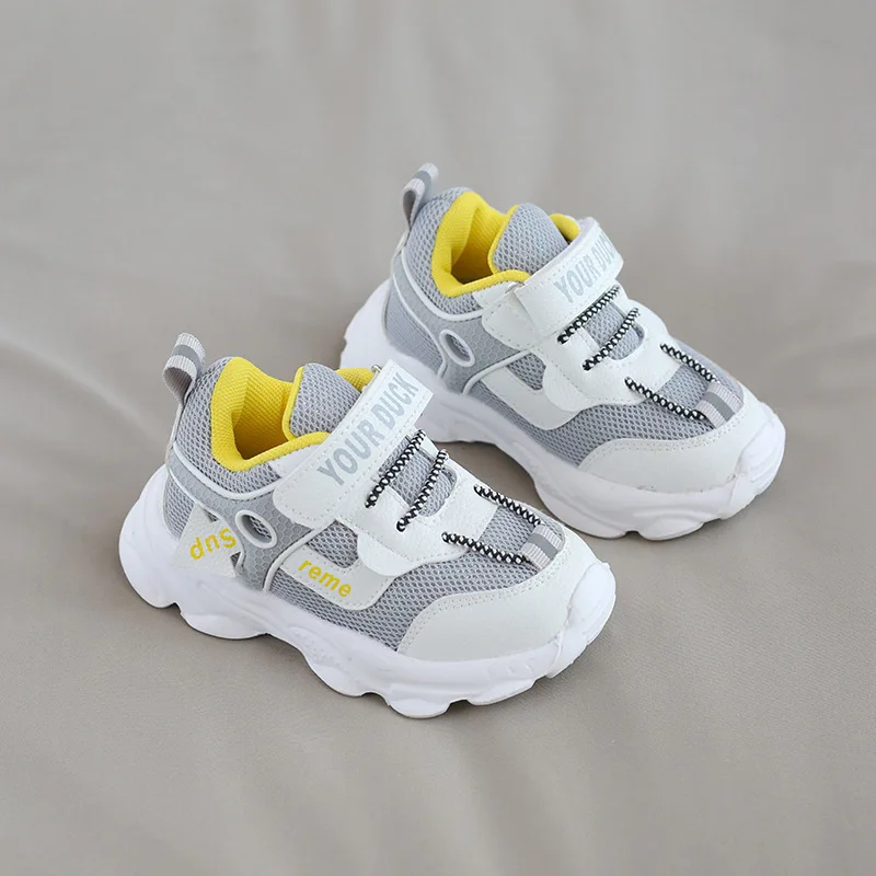 Soft Bottom Autumn Child Girl Unisex Sneakers Baby Sports Shoes For Kids Boy Fashion Mesh Non-Slip Casual Shoe 2021 1 2 3 6 Year