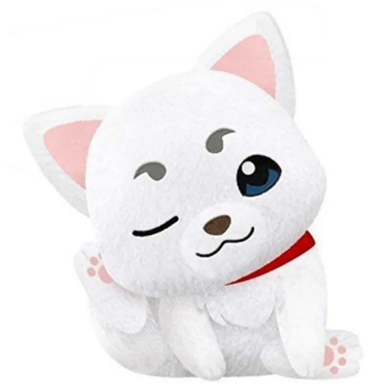 

Gintama Sadaharu Dog Plush Toy 40cm Kawaii Cute Anime Plushie Stuffed Animals Kids Toys for Children Boys Girls Birthday Gifts