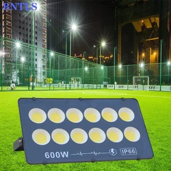 Ultrathin LED Flood Light 600W 500W 400W 300W 200W 100W LED Floodlight IP65 Waterproof  AC220V LED Spotlight Outdoor Lighting
