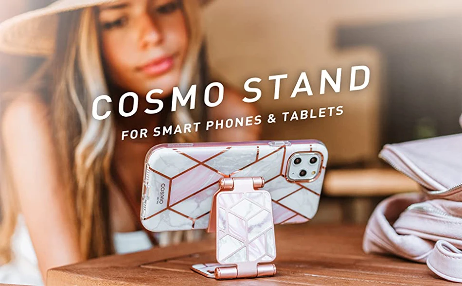 Adjustable Cell Phone Stand Holder I-Blason Phone Dock Multi Angle Compatible with Smart Phone For iPhone For Android Smartphone