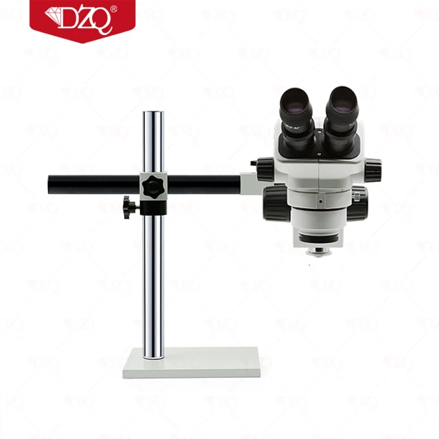 DZQ ZQ-70B Microscope 7-45X Zoom Ratio with Stand for Stone Setting and Jewelry Making