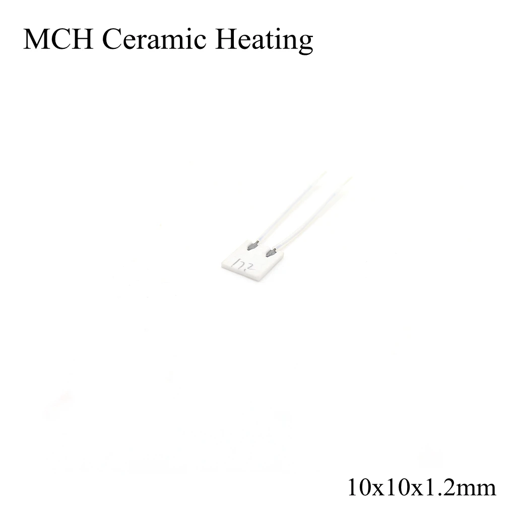 

10x10 мм 5 в 12 В 24 в 110 В 220 в MCH высокотемпературная Керамическая нагревательная пластина алюминиевый HTCC металлический керамический нагреватель для выпрямителя волос