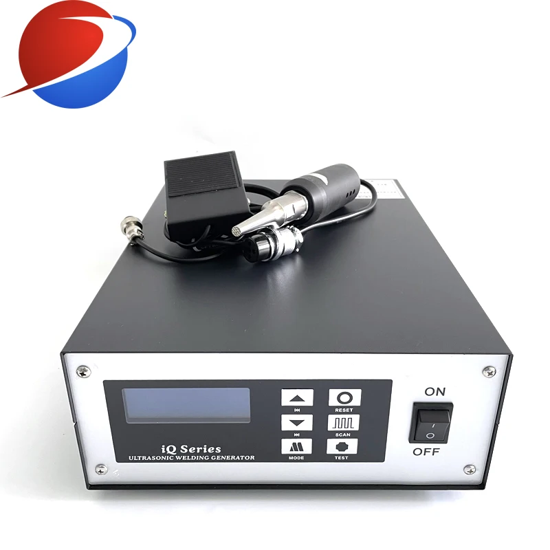 28KHz Ultrasonic Welding Generator And Handheld Welding Transducer For Automatic Flat Plastic Spot Welder