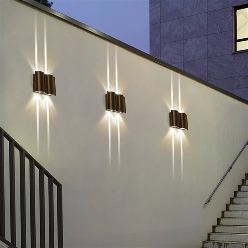 Imagem -06 - Led 12w 18w Telha Lâmpada de Parede Impermeável Jardim ao ar Livre Pátio Varanda Corredor Villa Decoração da Parede Exterior Lp104