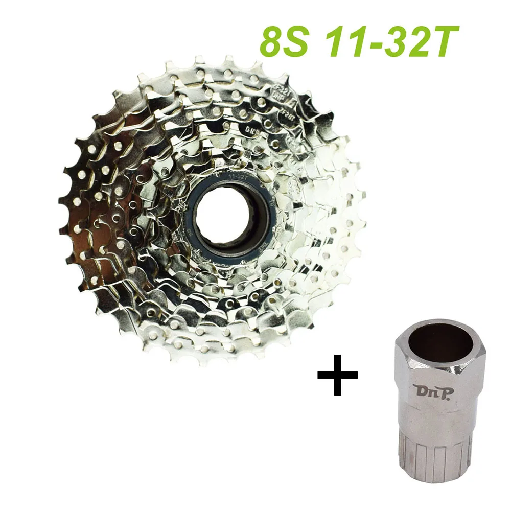 Pacco Pignoni E-Bike 7/8 Viti – 11-28 O 11-32 Denti – Freewheel Filettato Per Bici Elettrica