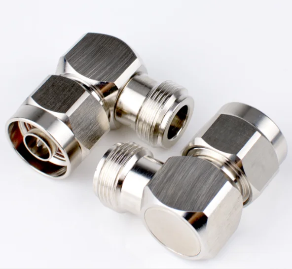 5 stücke N Weibliche jack Zu N Männlichen stecker Rechten Winkel 90 Grad RF Connector adapter