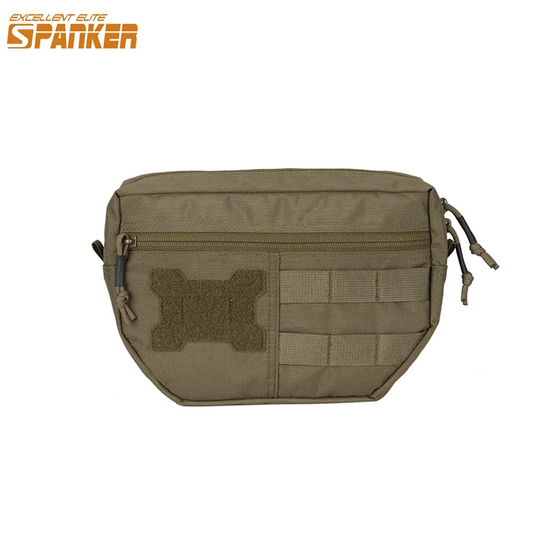 

EXCELLENT ELITE SPANKER Tactical Vest Hanging Bag Multi-Functional Pouch Molle System Package Extension Pouch Accessory Bags