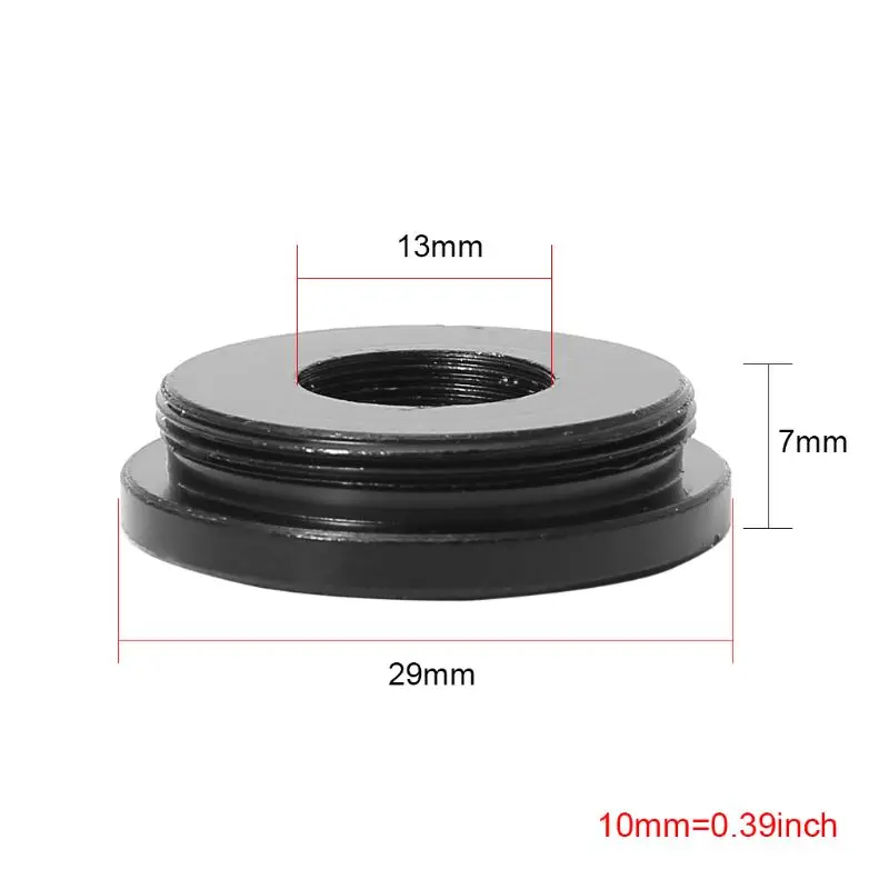 Black Metal C/CS Mount to M12 Board CCTV Lens Adapter Converter Ring for AHD CCD TVI CVI Box Camera Support Accessories