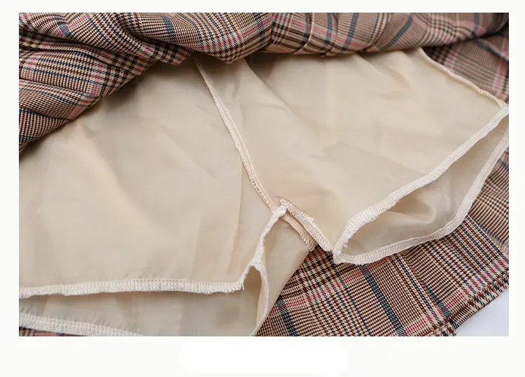 Mädchen-Kleidungsanzug für formelle Partys, Blazer- und Rock-Set, modische Frühlings-Outfits aus Baumwolle und Leinen für Kinder im Alter von 4, 5, 7, 9, 11, 12, 13 Jahren. – Detail 14