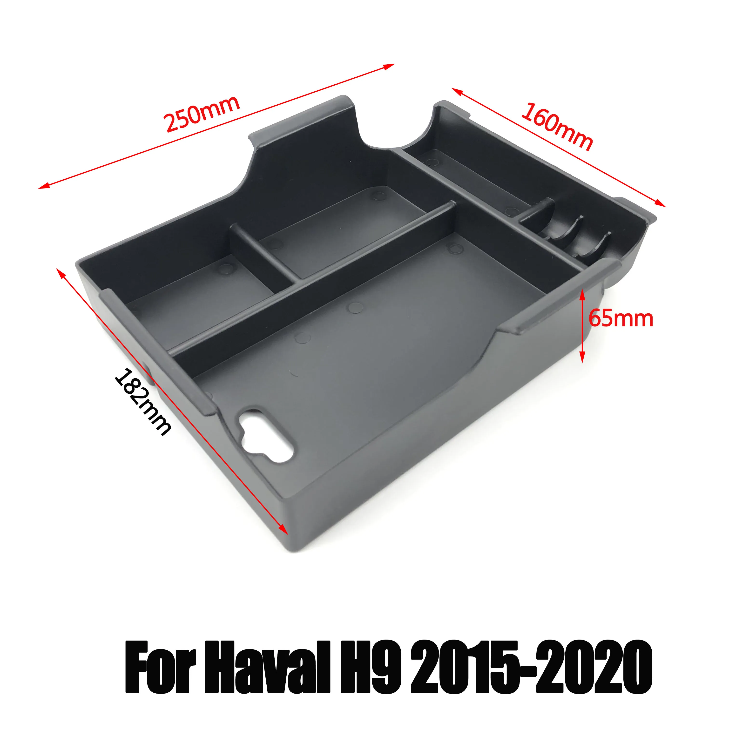 Automobile Armrest Storage Box For Great Wall Haval H2 H6 H7 H7L H9 Center Console Container Storage Organizer car Accessories