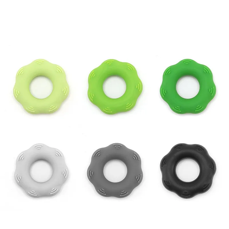 Silicone Finger Gripper Hand Resistance Band Gripping Ring Wrist Stretcher Finger Forearm Trainer Pow Exercise Carpal Expander