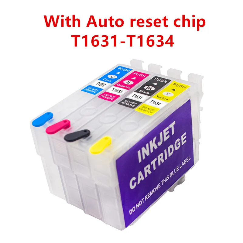 Refill empty 16 XL T1631 T 1631 Refillable ink cartridge For EPSON Workforce wf 2750 2760 2010W 2510WF 2520NF 2530WF 2540WF 2660