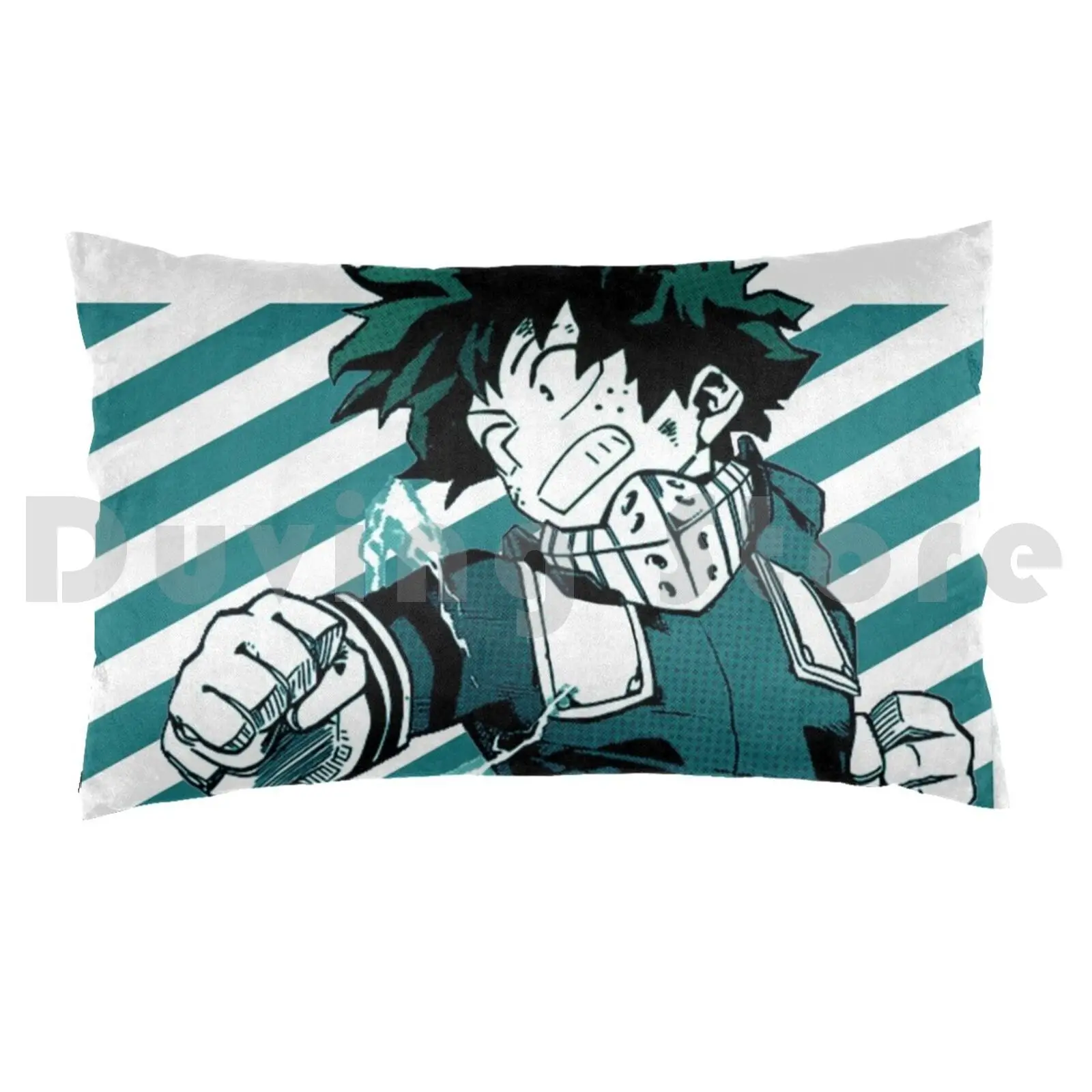 Izuku Midoriya Pillow Case Printed 50x75 Boku No Hero Academia Deku Midoriya Izuku Anime Midoriya All Might