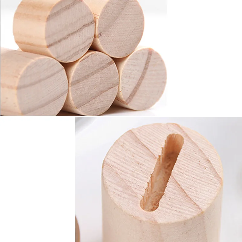 New Arrival Log Ring Plate Base Design Wooden 5PCS/Set Popular Rings Holder Jewelry Storage Jewelry Display Stand Ring Rack